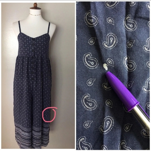 UO Tootsie Button-Down Crop Jumpsuit - Picture 9 of 9